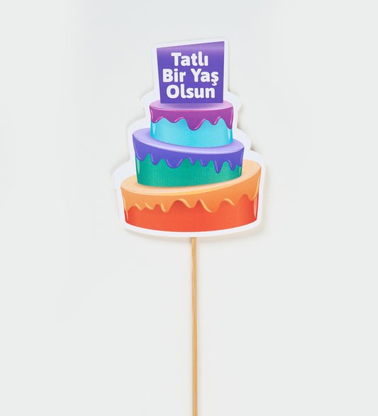 Tatlı Bir Yaş Olsun Pankart